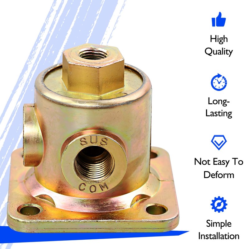 Misakomo 90554615 3-Way Pilot Valve - 1/4"-1/8" NPT Pilot Valve