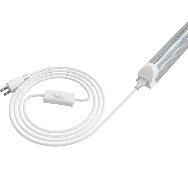 SHOPLED 5FT Plug Power Cord T5 T8 LED Tube Power