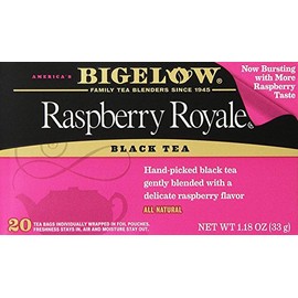 Bigelow Tea Raspberry Royale 20 Bags (Pack of 4)