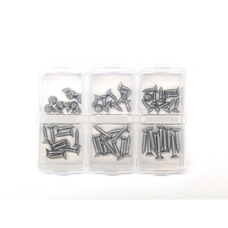 [M3] Stainless Steel Countersunk Head Tapping Screw Set 1 Type