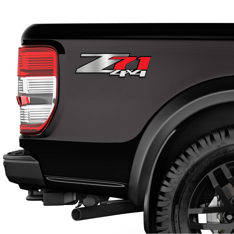 Z71 4x4 (Set of 2 Decals) - F - 1500