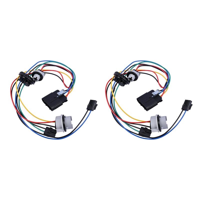 Getfarway 2Pcs Headlamp Wiring Harness Front Right and Left Side