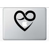 Heart with Infinity Symbol 6 Inches