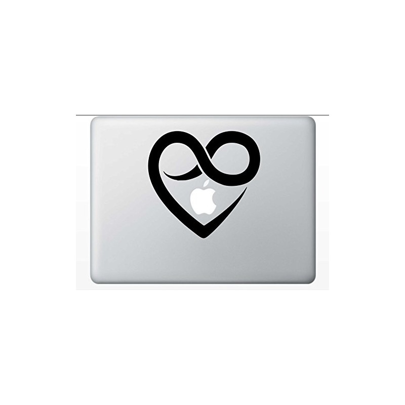 Heart with Infinity Symbol 6 Inches