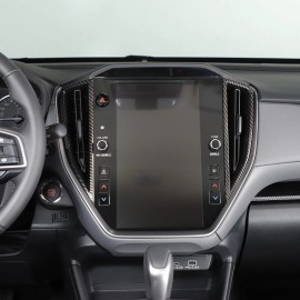 MODY ABS Carbon Fiber Center Dash Air Vent Cover Trim For Subaru Crosstrek 2022-2024