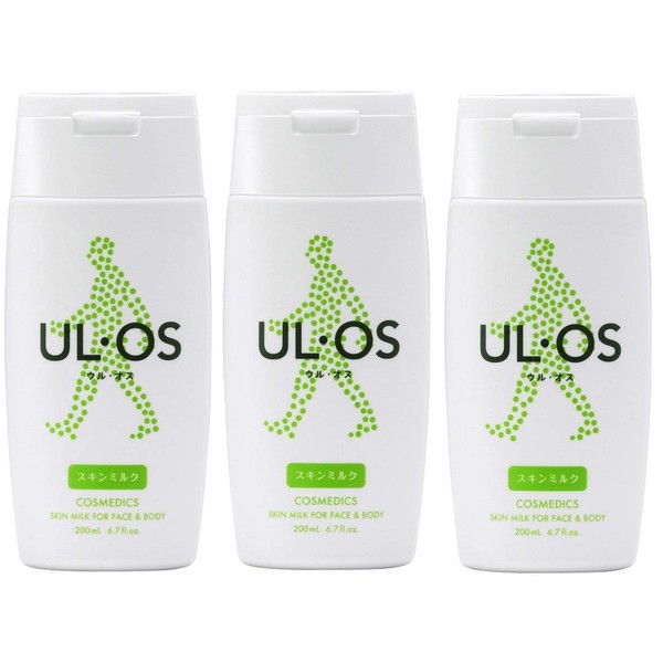 Otsuka Pharmaceutical UL/OS Skin Milk, 7.8 fl oz (200 ml) x 3