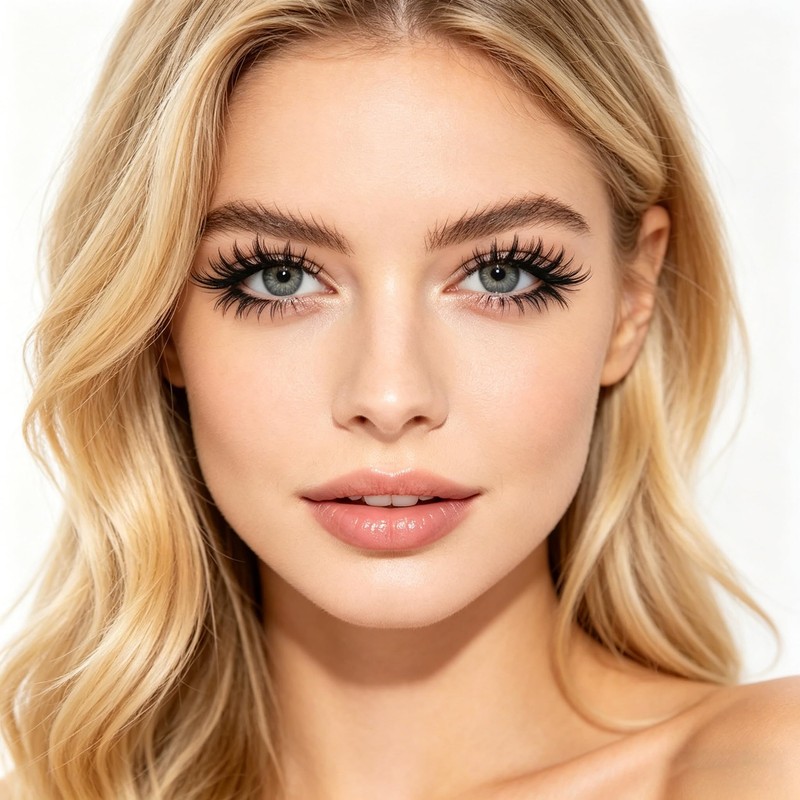 Eyelashes Faux Mink Fox Eye Natural Looking Russian Lashes Strip