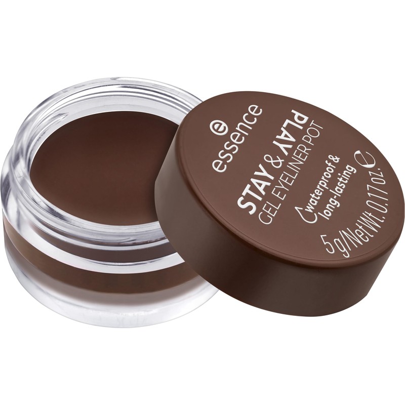 essence | Stay & Play Gel Eyeliner Pot | Waterproof,