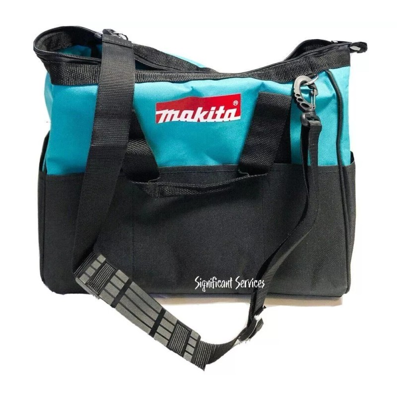 MAKITA Contractor Tool Bag Storage Case Outside Pockets 14” x