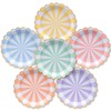 Confettiville Party Paper Plates, 50-Pack, Disposable Paper Plates, Gold Foil