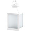Lunartec Lantern with LED light: LED lantern with realistic flame