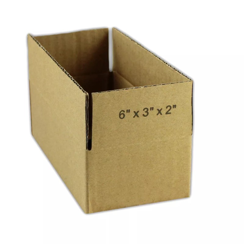 EcoSwift 1-Box 6x3x2 "EcoSwift" Brand Cardboard Packing Mailing Shipping Corrugated