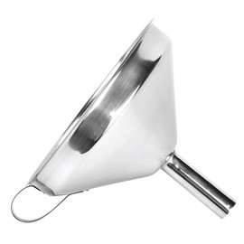 Funnel With Filter - Funnel With Screen Filter Funnel Filter - Funnel Strainer Fine Mesh, Stainless Funnel, Oil Strainer Funnel for Baking, Liquids, Kitchen, Cooking