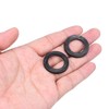PATIKIL M20 Rubber Flat Washers 12 Pack 20mm Inner Diameter