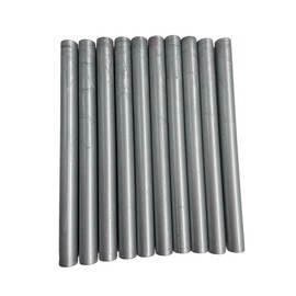 Syntego 10pcs Silver Shimmer Glue Gun Sealing Wax Sticks for Wax Seal Stamping