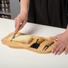 Nava Bamboo Cheese Board with 3 Cutting Sets
