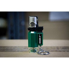 Solder-It Child Resistant Turbo-Lite Micro Jet Torch for Camping, Survival Kits, Household Repairs, Cigars & More