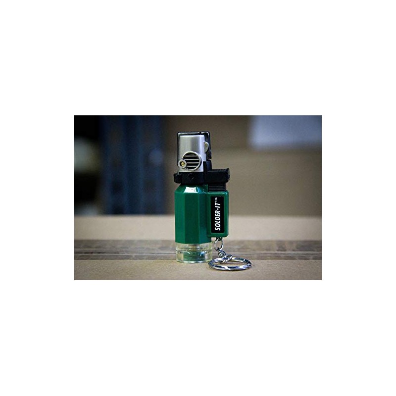 Solder-It Child Resistant Turbo-Lite Micro Jet Torch for Camping, Survival