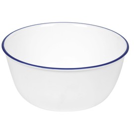 Corelle Livingware 28-Ounce Super Soup/Cereal Bowl, Navy Blue