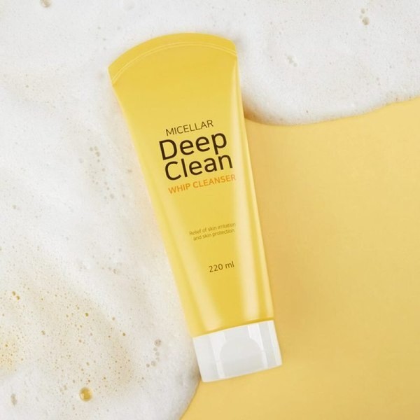 3+1 Deep Clean Micellar Large Capacity Whip Foam Cleanser 220ml