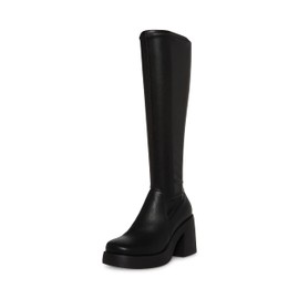 Madden Girl Women's LAX Knee High Boot, Black Paris, 10