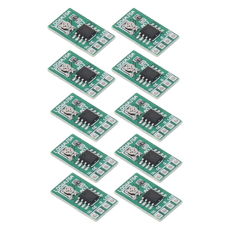 10PCS Constant Current Adjustable Module 30‑1500MA 3V 3.3V 3.7V 4.5V