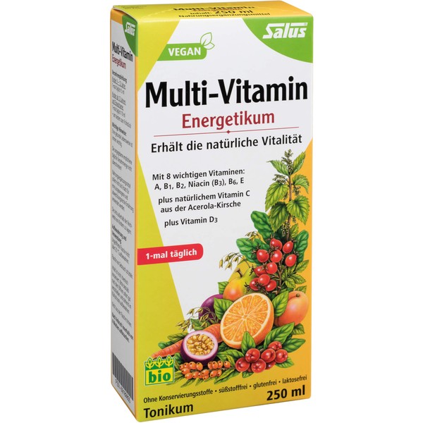 Salus Multi-Vitamin Energetikum Tonikum, 500 ml Solution