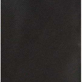19" x 28" 18CT Counted Cotton Aida Cloth Cross Stitch Fabric (Black)