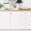 Ravinte 30 Pack Cabinet Handles Brushed Nickel Cabinet Pulls Kitchen