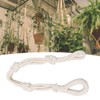 6 Pcs Macrame Plant Hanger Braided Cotton Rope Adjustable Hanging