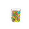 Hammont 100-Pack Plastic Juice Bottles with Caps – Sealable Smoothie,