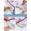Janmercy 12 Pcs Adult Bibs for Eating Washable Bibs Waterproof