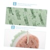 VICASKY 4pcs Exfoliating Shower Net Sponge for Body Shower Scrubber