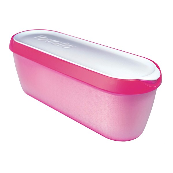 Tovolo Glide-A-Scoop, Non-Slip Base, Insulated Ice Cream Tub, 1.5 Quart,