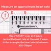 1Pc ECG 7 Step Ruler, ECG 7 Step Ruler for