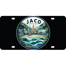Jaco Costa Rica Souvenir Car and Home Decoration Mini Metal License Plate 4.75 x 2.25 inch