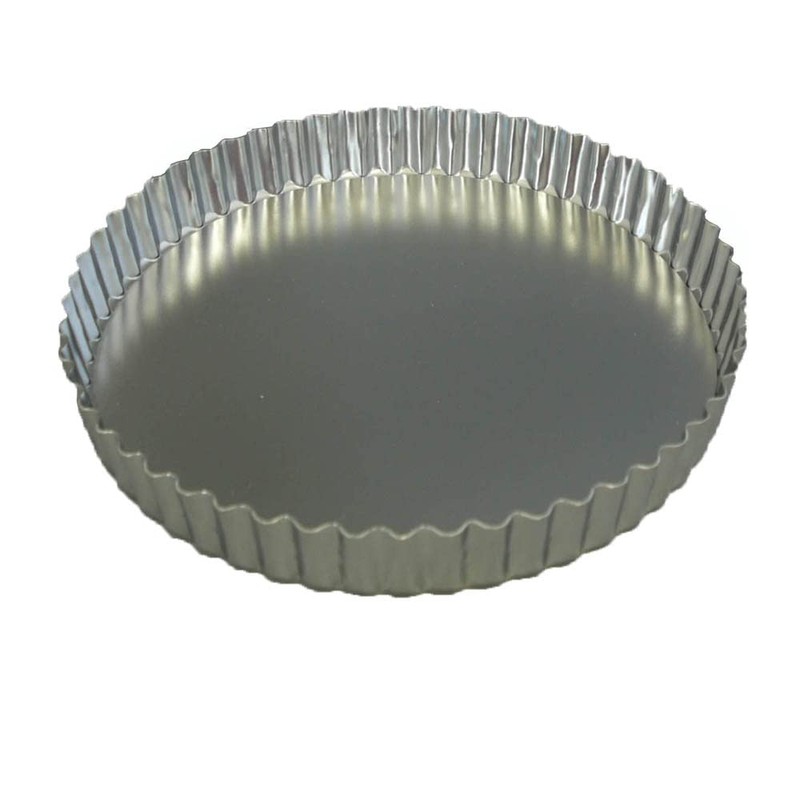 984 Tiger Crown Tart Shape, Silver, 8.5 x 0.9 inches