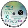 LAZOS L-BDL10P BD-R 50GB 1-6x Speed Support, Single Recording, White