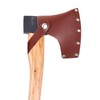 Leather Hatchet Axe Sheath Protector Tool, Durable Brown Leather Hatchet