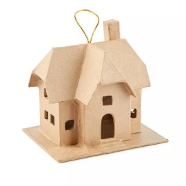 Factory Direct Craft Paper Mache House
