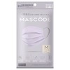MASCODE Non-Woven Mask M Size (Plain Lavender) Purple