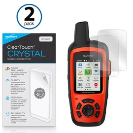 BoxWave Screen Protector Compatible with Garmin inReach Explorer+ - ClearTouch Crystal (2-Pack), HD Film Skin - Shields from Scratches