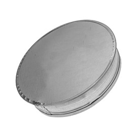 Vent Systems 125 mm Round Galvanised Steel Ventilation Pipe Cover - Pipe Cover - Ventilation Pipe Lid/Rain Cover - Pipes Cap for Indoor and Outdoor Use - Dryer, HVAC