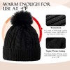 Winter Knit Beanie Hat