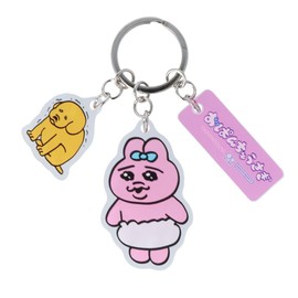 Sunstar Stationery S8345805 Panchubby Stationery Key Holder, 3 Layers of Acrylic, A Pattern