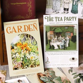 Vintage PostCards,Victorian Fashion Magazine Illustration,Victorian Kids Poratraits Theme Greetings Message Set of 30 Different of Collage,Perfect for Wedding Party Guest Book