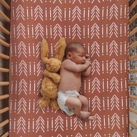 Soft Fitted Crib Sheet, Stretchy and Breathable Toddler Crib Sheet for Boys and Girls, Fits Standard Crib and Toddler Mattress