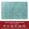 Vinsani Bath Mat Non Slip Bathroom Mat Thickened Fluffy Microfiber
