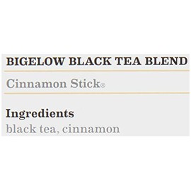 Bigelow - Bolsas de té negras con sabor a canela (28 unidades)