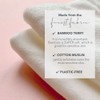 Baie Botanique Dual Action Facial Cleansing Cloth, Luxury Cotton Muslin